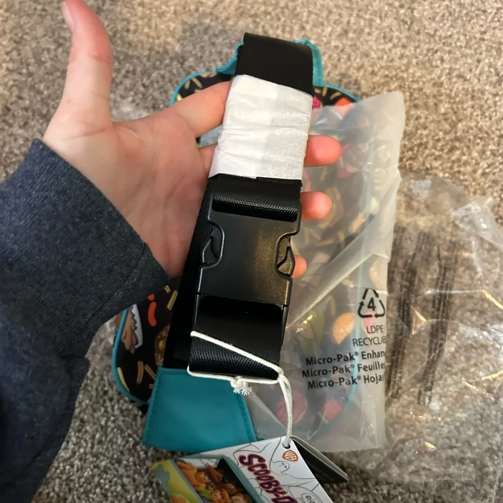 Scooby-Doo Themed Black waist pack. - Picture 2 of 4